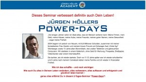 Jürgen Höller Gewinnspiel: gewinne ein Silber-Ticket für die Power Days