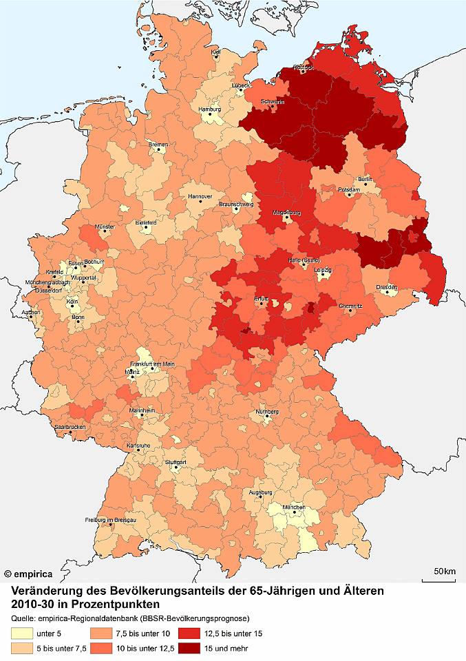 Demografischer Wandel: Deutschland vergreist langsam - Immobiliennachfrage durch Senioren wird stark ansteigen